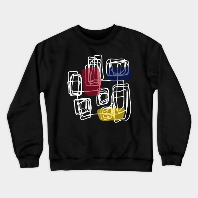 Simple line art Crewneck Sweatshirt by Kas Studio